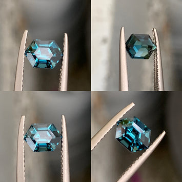 Natural Teal Sapphire 1.13 CT