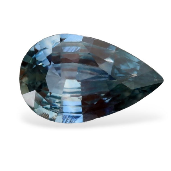 画材 Sapphire Genuine Coarse Natural Sapphire, Greenish Yellow, 4.89ct. No Treatment