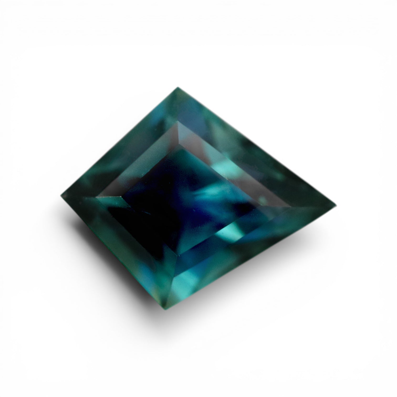 Natural Teal Kite Sapphire 1.52