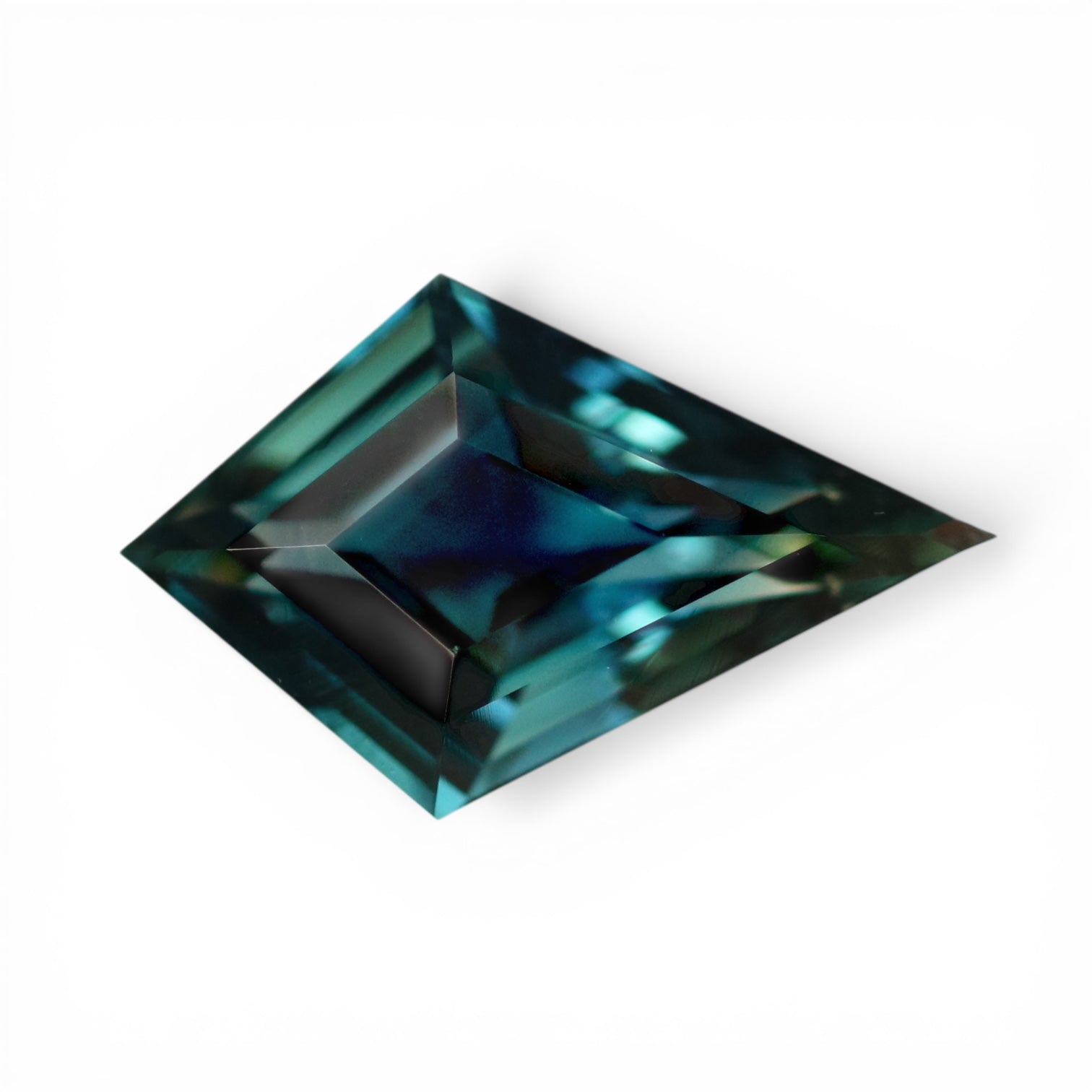 Natural Teal Kite Sapphire 1.57 CT