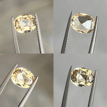 Natural Peach Sapphire 2.05 carats