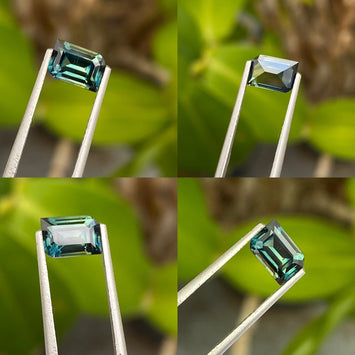 Teal Sapphire 1.24 CT