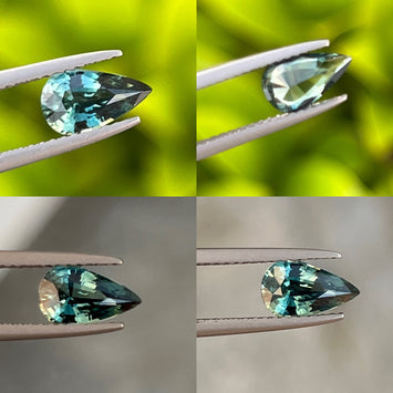 Australian Teal Sapphire 1.05 CT