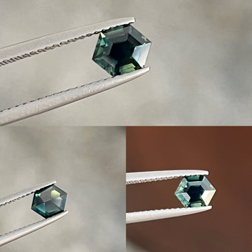 Australian Teal Sapphire 0.96 CT