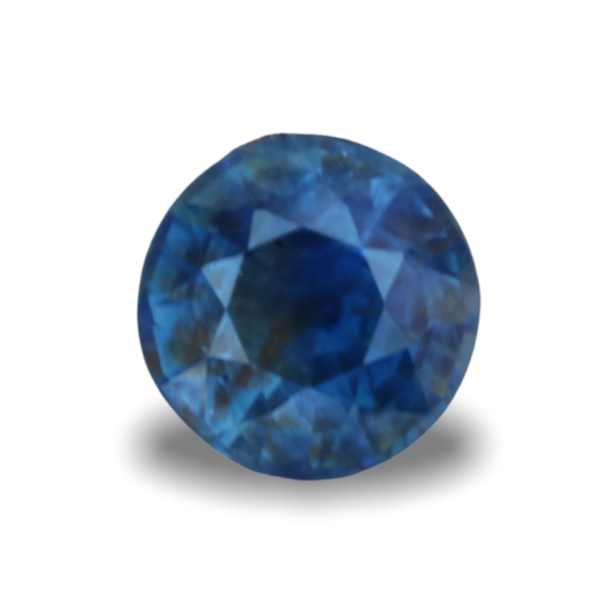 Teal Sapphire 0.95 CT / 5.7MM - STRAGEMS & JEWELS