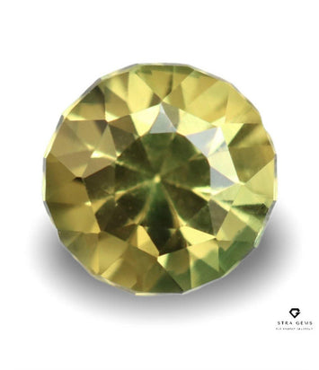 Australian Parti Sapphire 1.05 carats / 6.5MM - STRAGEMS & JEWELS