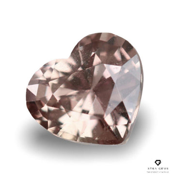 Peach Sapphire 1.11 carats - STRAGEMS & JEWELS