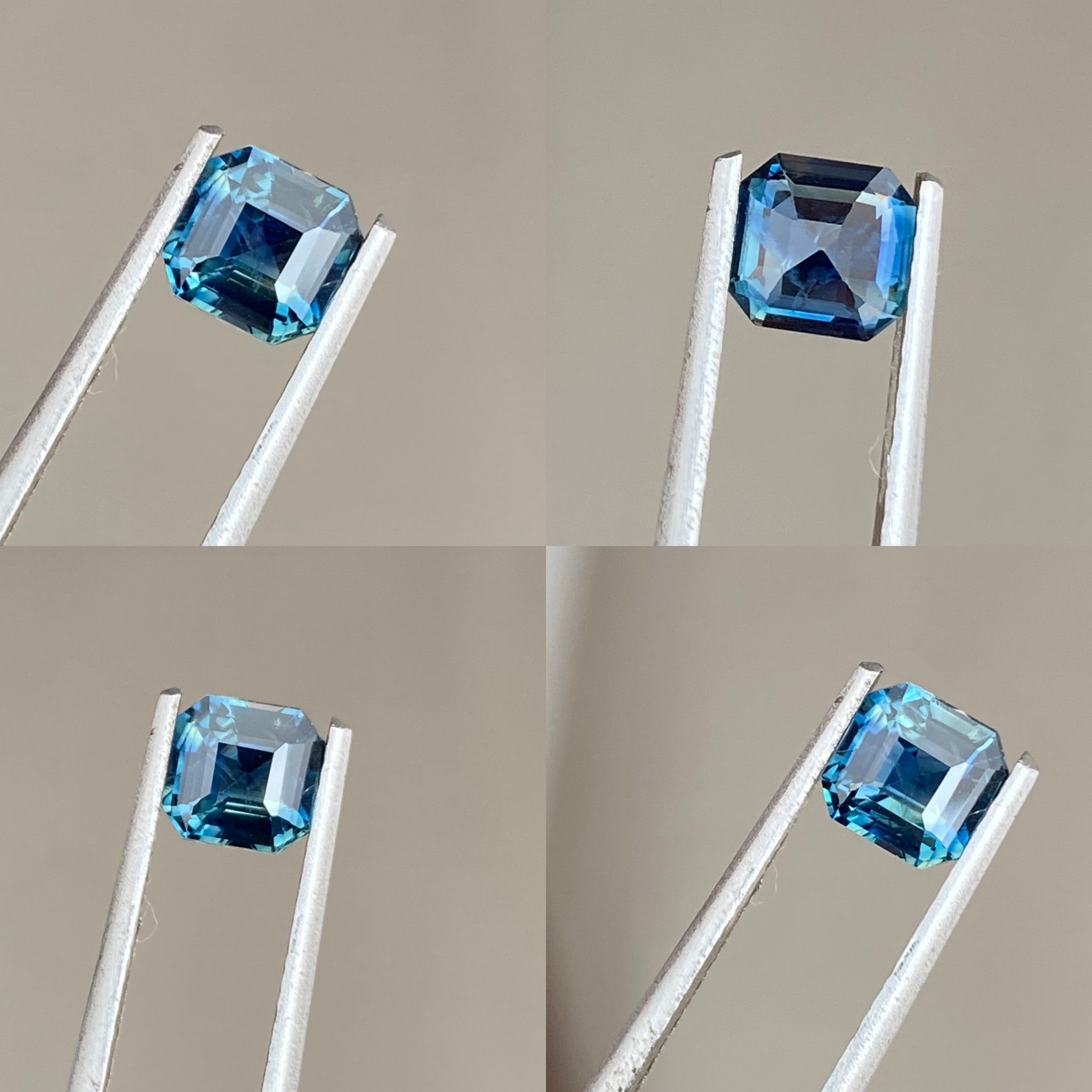Teal Sapphire 1.03 CT