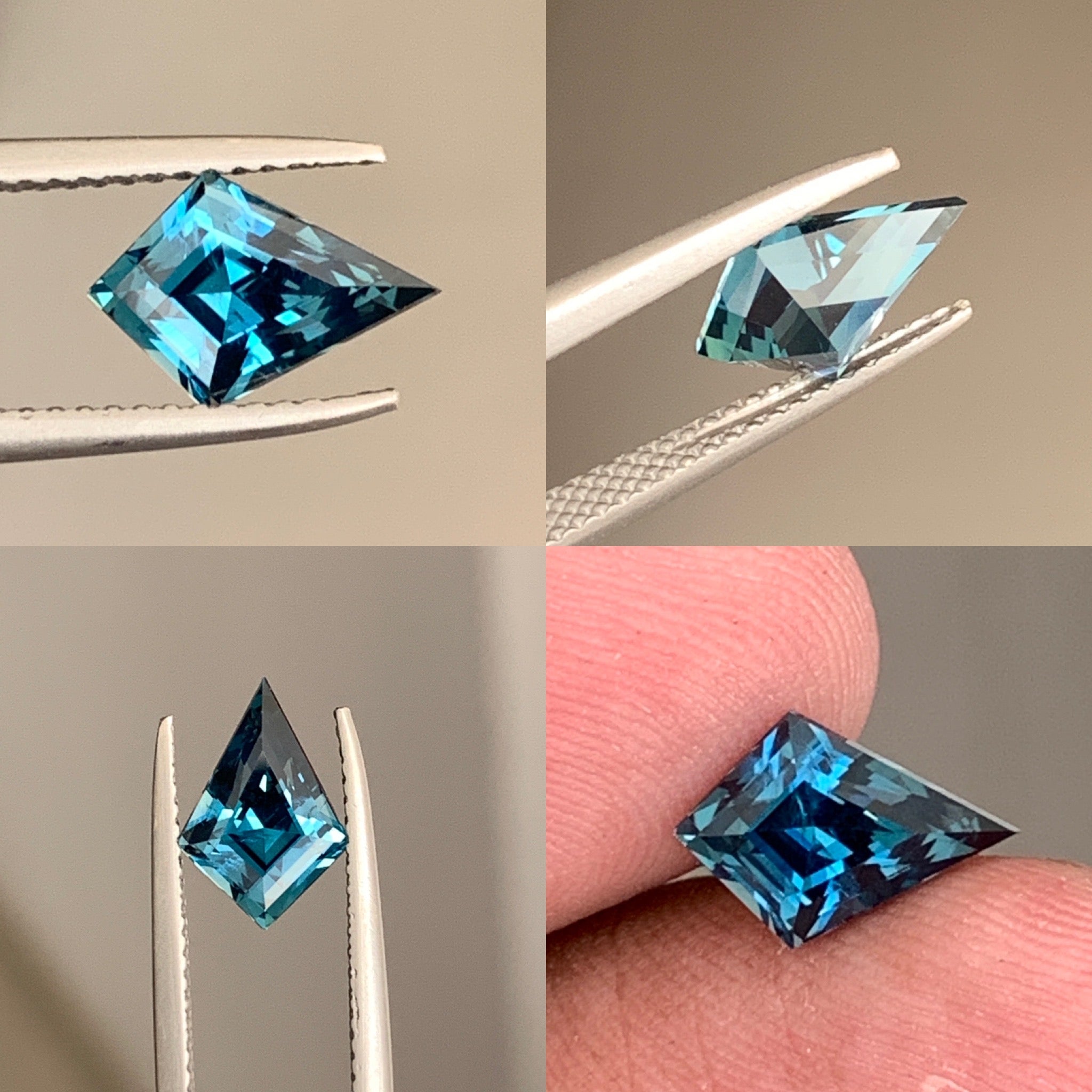 Natural Teal Kite Sapphire 2.11 CT