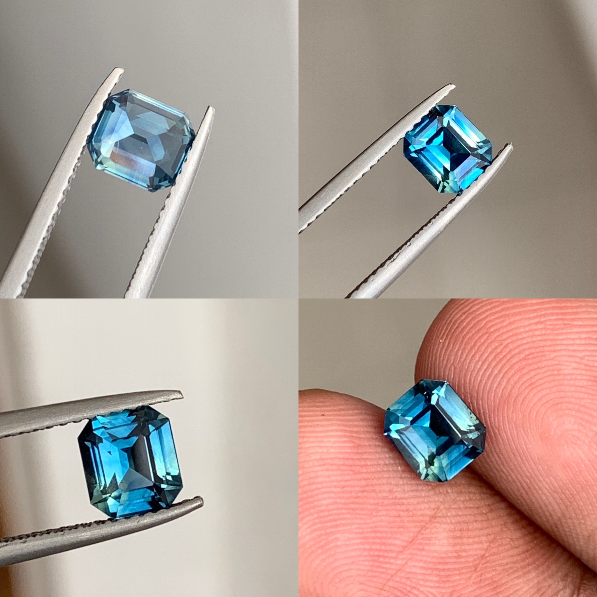 Natural Teal Sapphire 1.52 CT