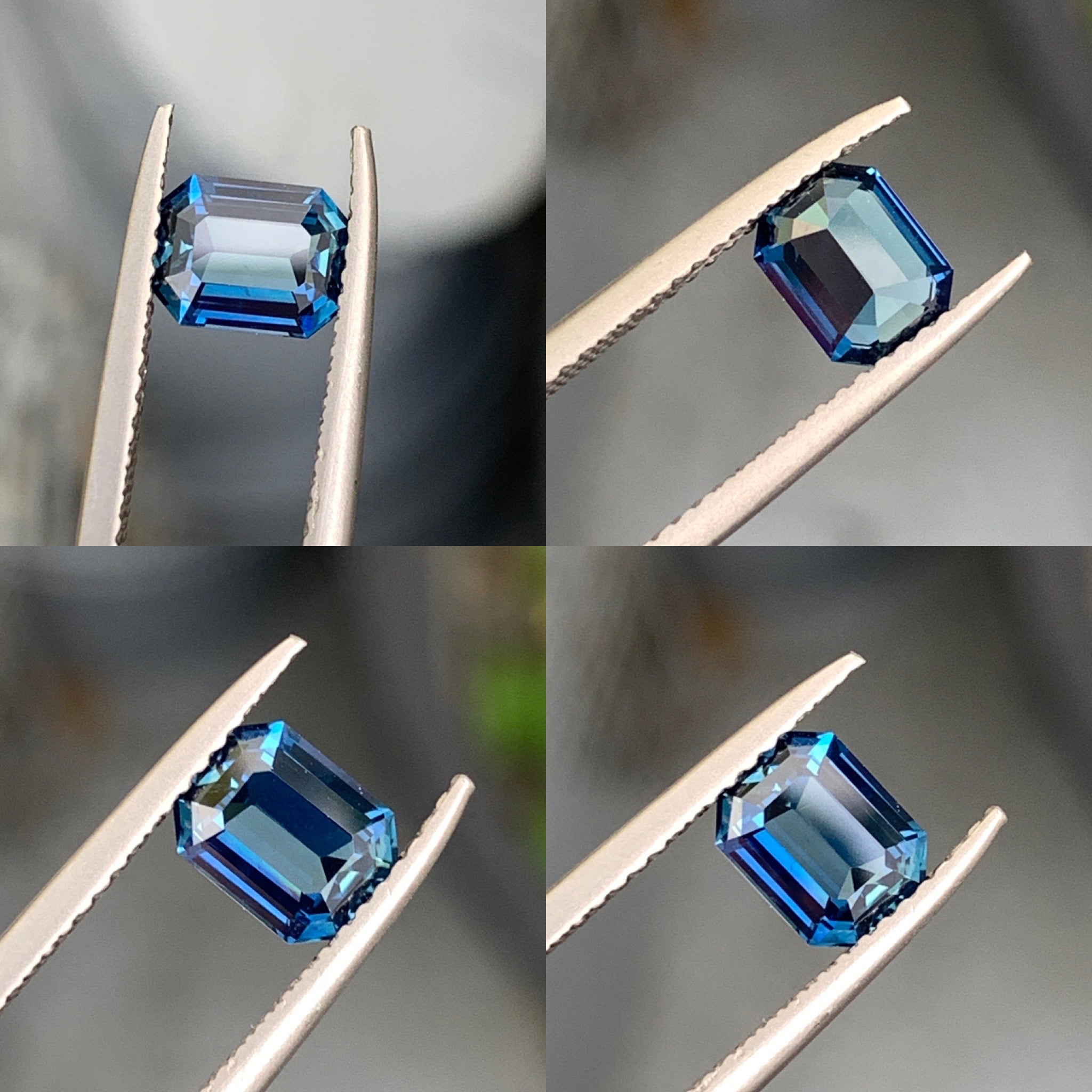 Natural Teal Sapphire 1.24 CT