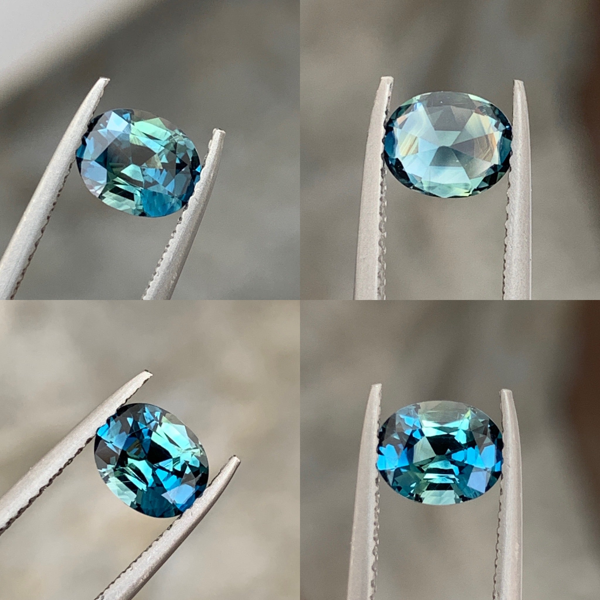 Natural Teal Sapphire 1.14CT