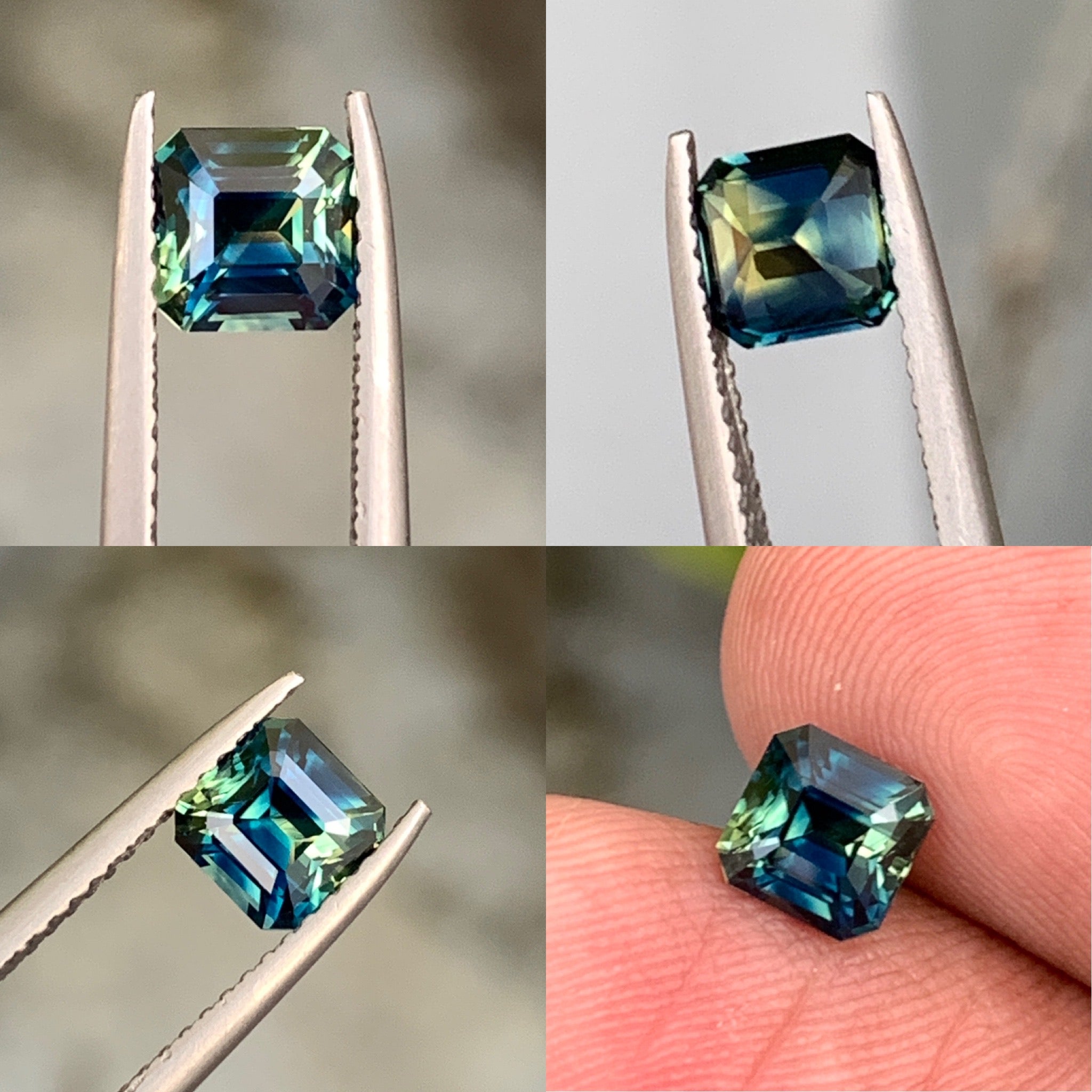 Natural Bi - Color Sapphire 1.15 CT