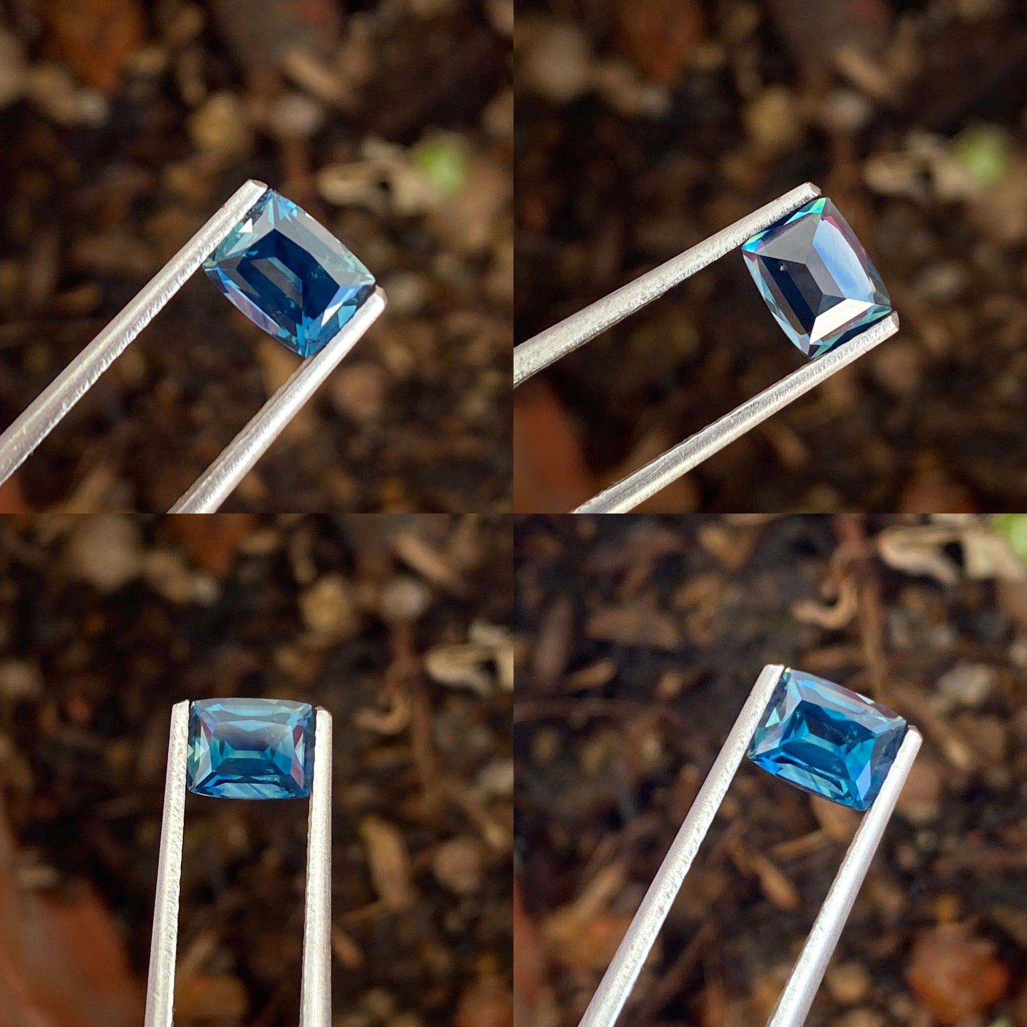 Australian Teal Sapphire 1.07 CT