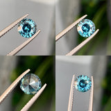 Natural Teal Sapphire 1.14 CT 6.1 MM