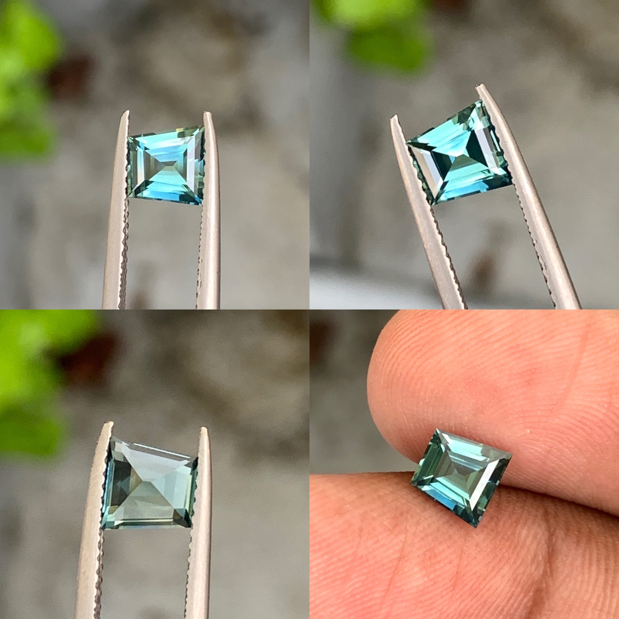 Australian Teal Sapphire 1.19 CT