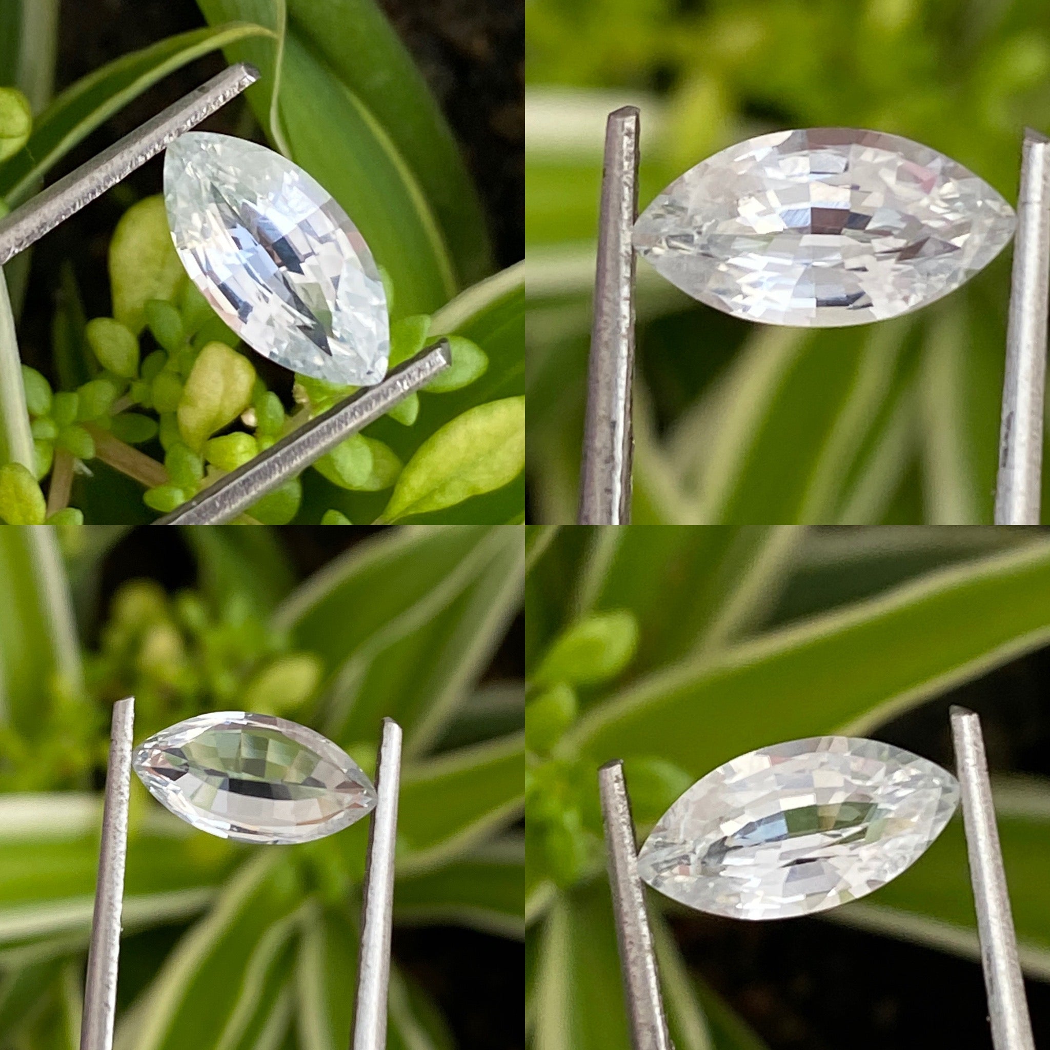 White Sapphire 1.39 carats