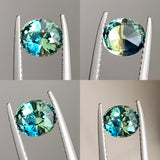 Australian Natural Teal Green Sapphire 1.30 CT