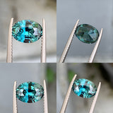 Mermaid Natural Teal Sapphire 2.61 CT