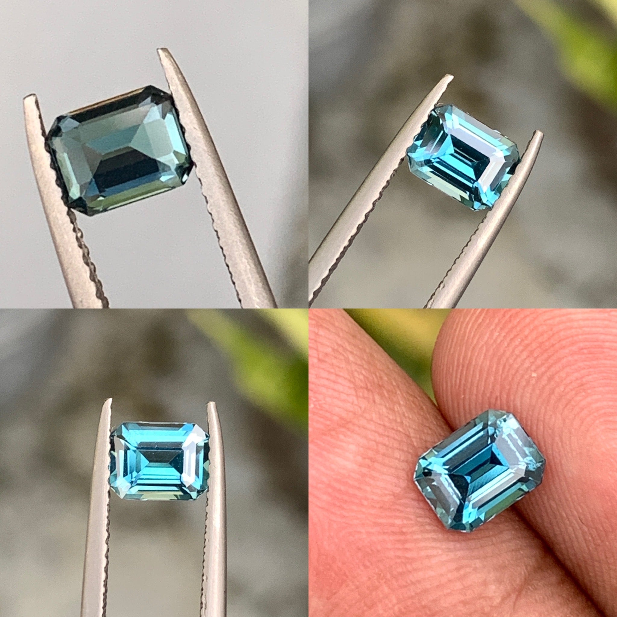 Natural Teal Sapphire 1.15 CT
