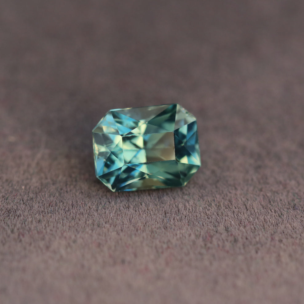 Teal Sapphire 1.08 CT