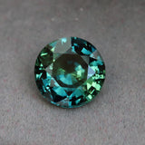 RESERVED/ Peacock Teal Sapphire 1.90 CT / 7.6MM