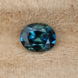 Natural Teal Sapphire 1.14 CT Oval
