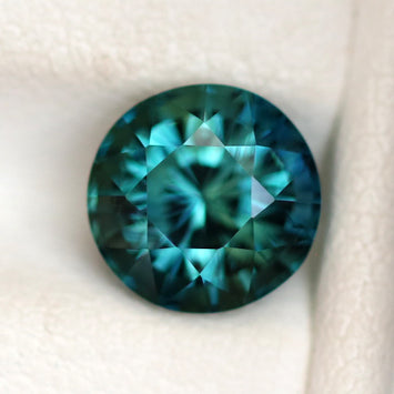 Natural Teal Sapphire 2.24 CT - Round