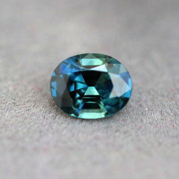 Natural Teal Sapphire 1.14 CT Oval