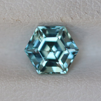 Natural Seafoam Teal Sapphire 1.46 CT