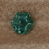 Opalescent Hexagon Green Sapphire 1.35 CT