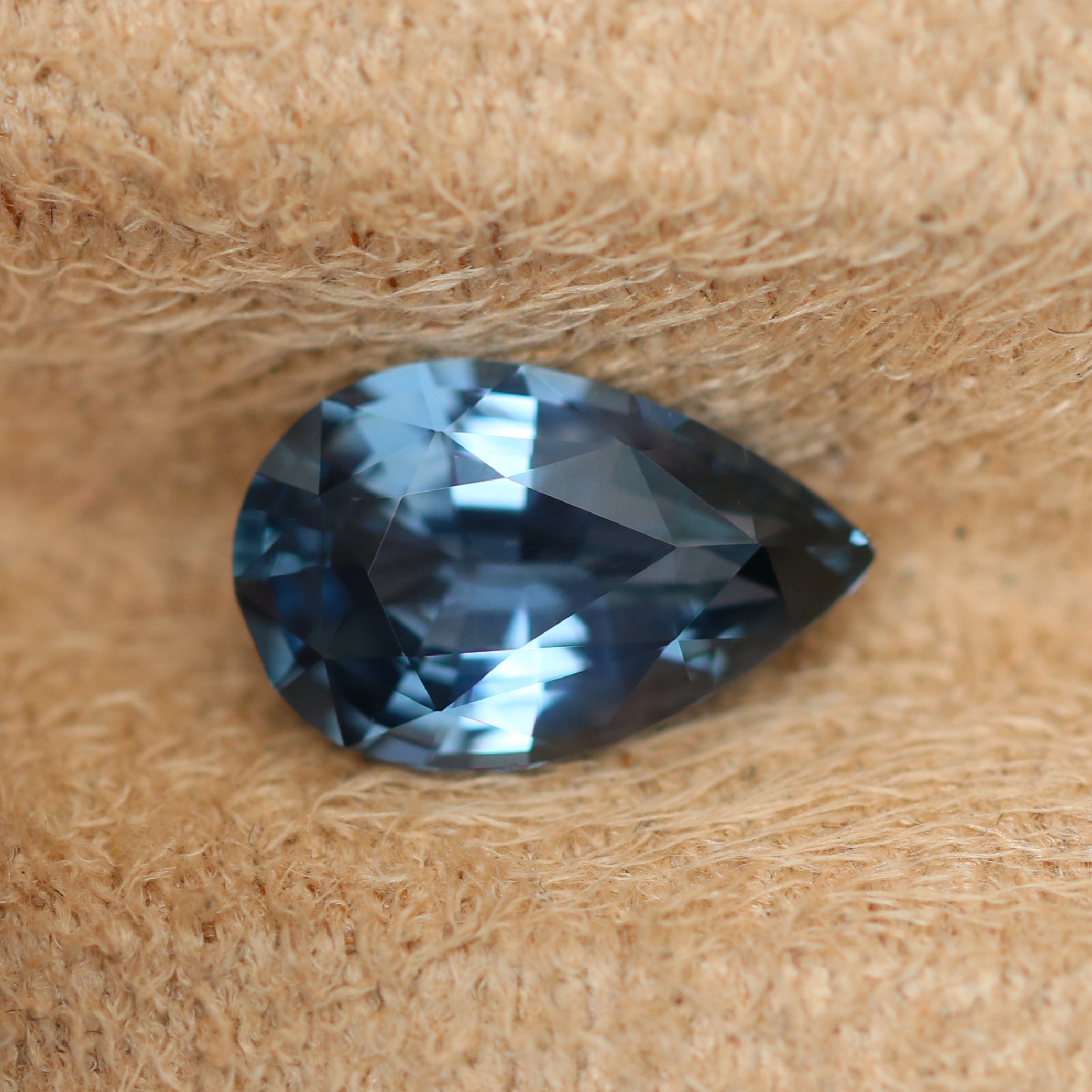 Natural Blue Sapphire 1.88 CT Pear