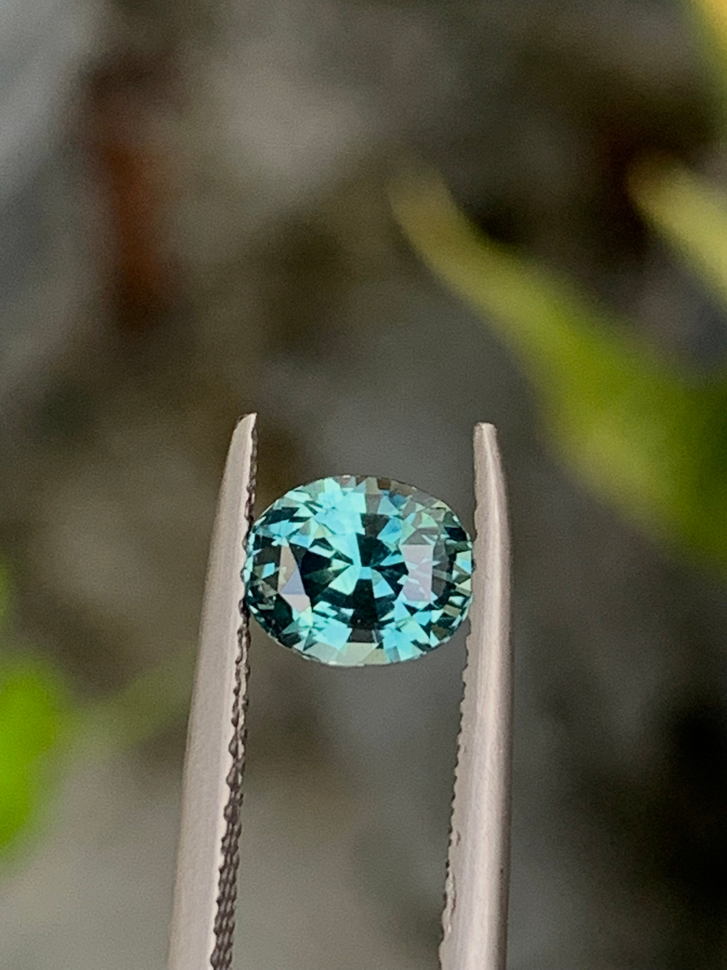 Natural Teal Sapphire 1.14 CT