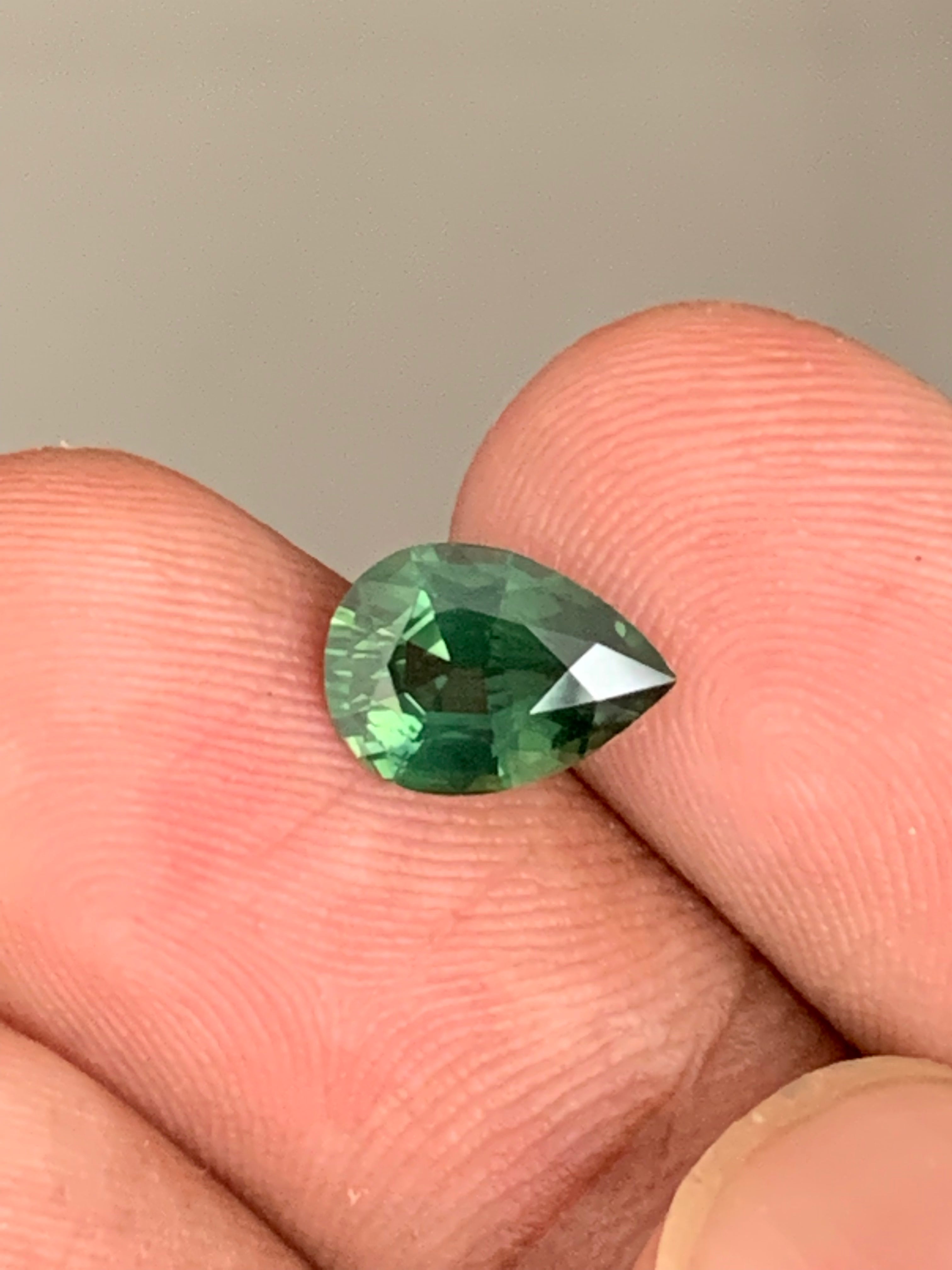 Australian Green Sapphire 2.07 CT