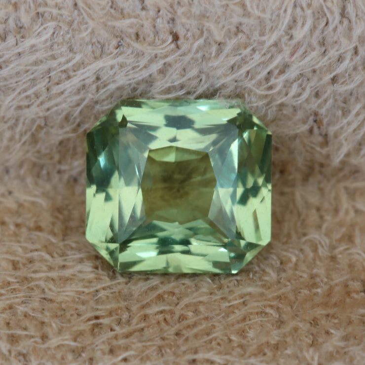 Australian Yellowish Green Sapphire 1.05 carats