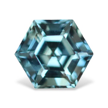 Natural Seafoam Teal Sapphire 1.46 CT