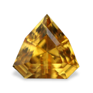 Natural Yellow Sapphire 1.12 CT Shield Cut Ceylon