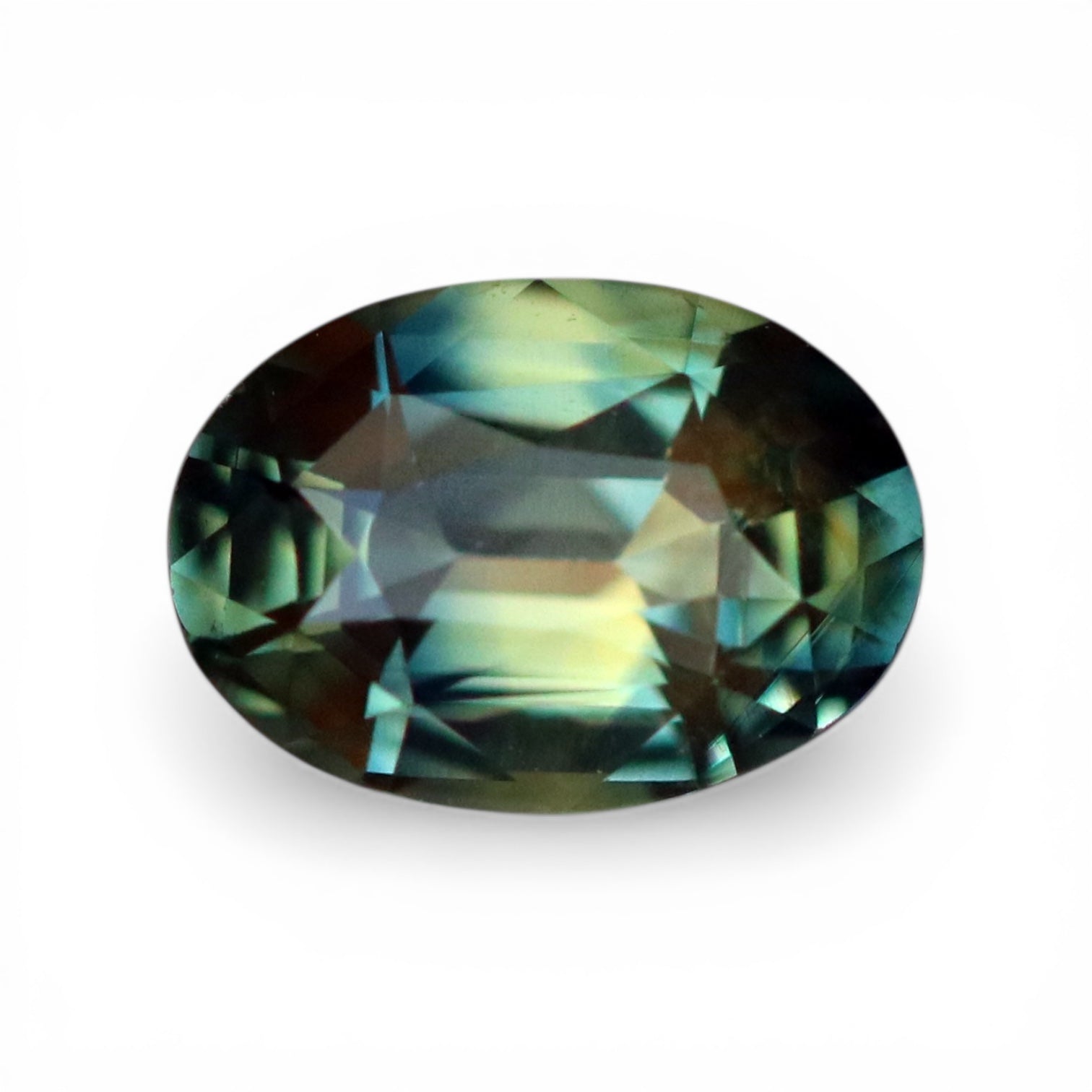Natural Bi Color Sapphire 1.18 CT Oval