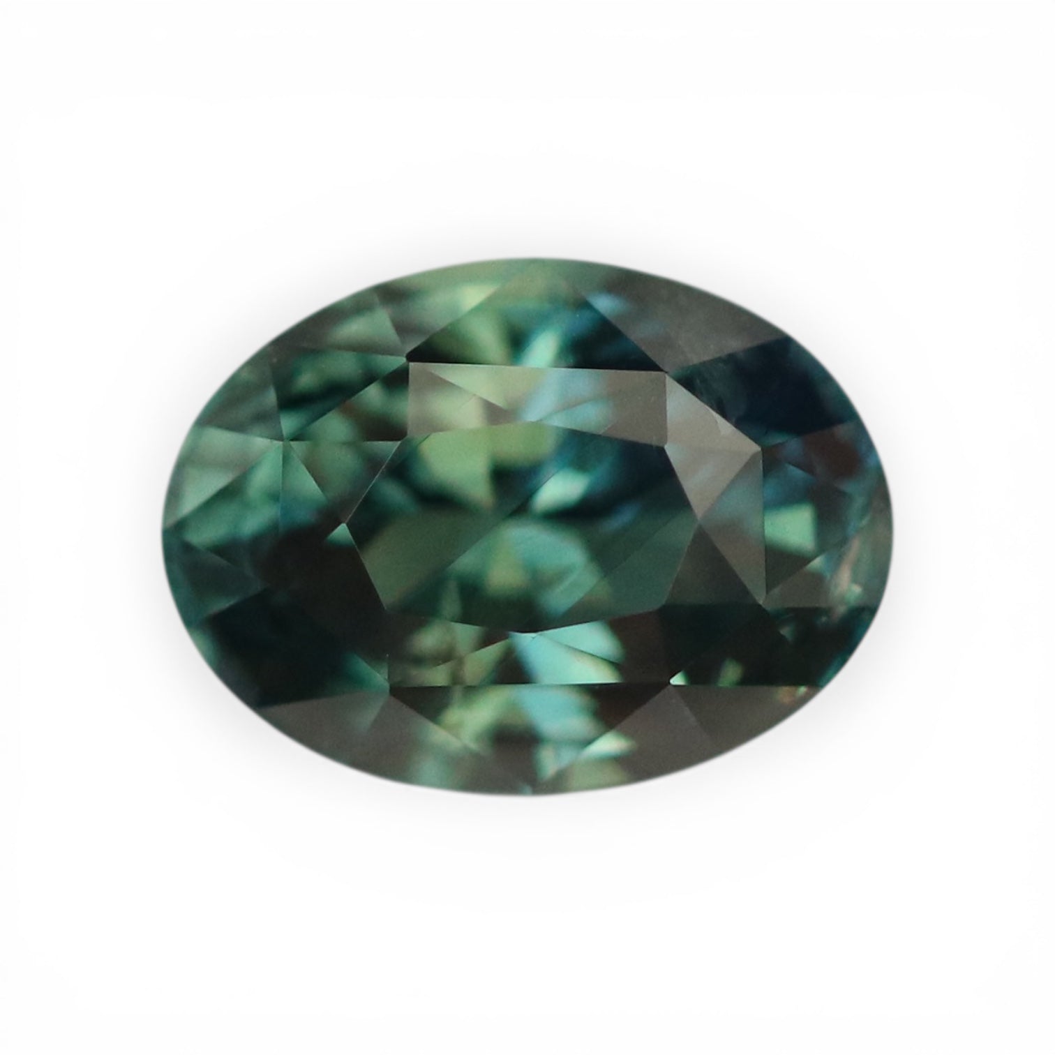 Natural Teal Sapphire 1.27 CT Oval
