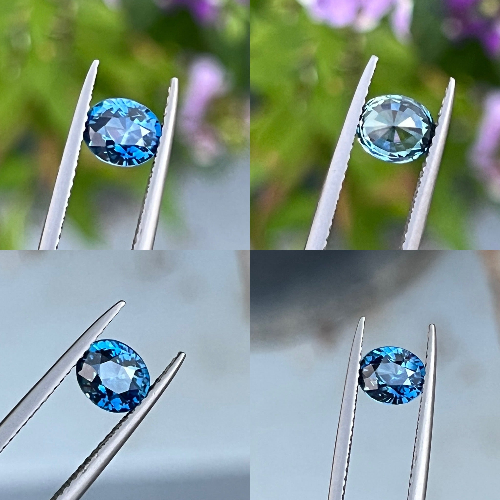 Natural Teal Sapphire 1.25 CT