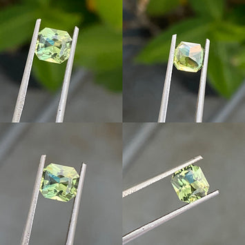 Green Sapphire 1.60 carats - STRAGEMS & JEWELS