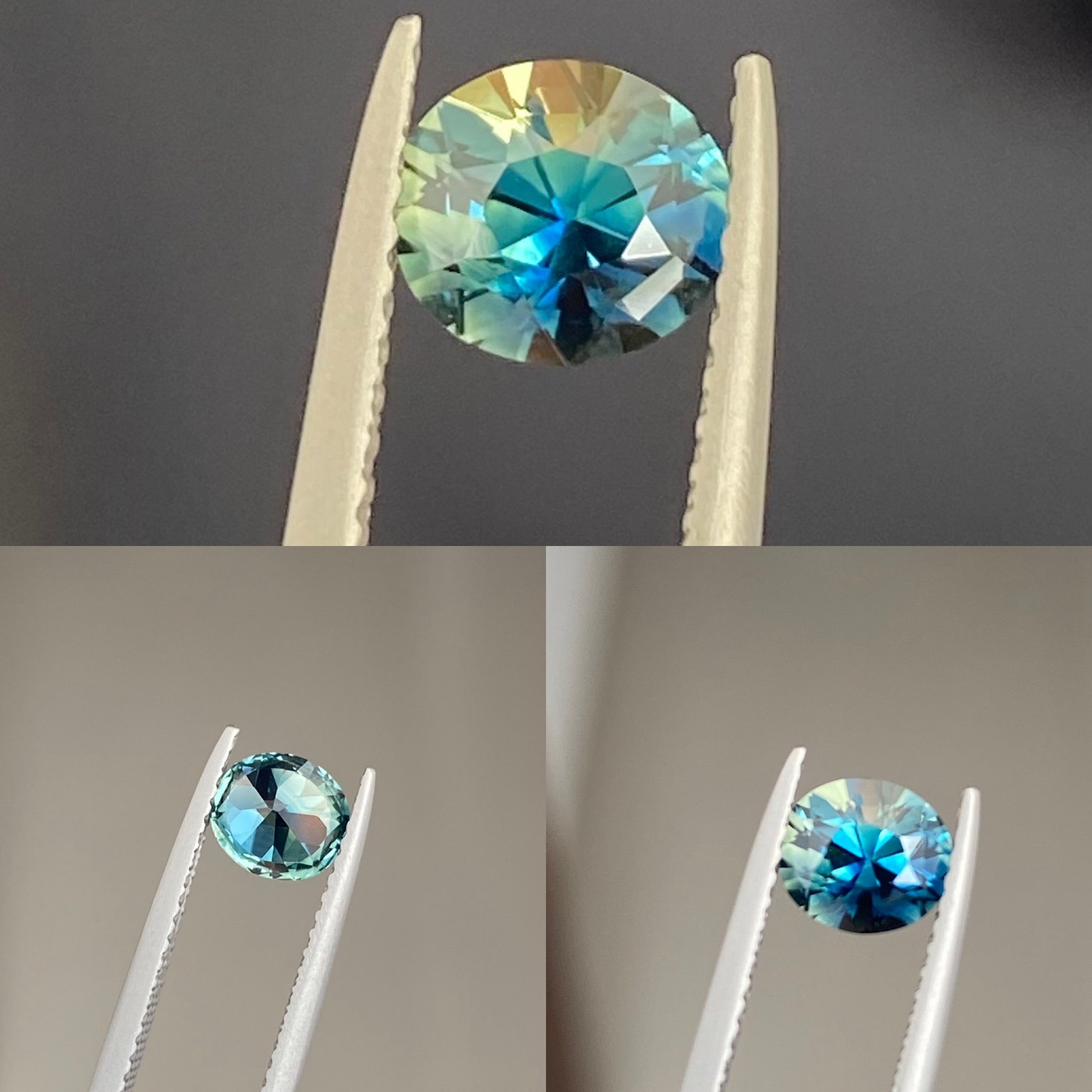 Australian Teal Sapphire 1.13 CT