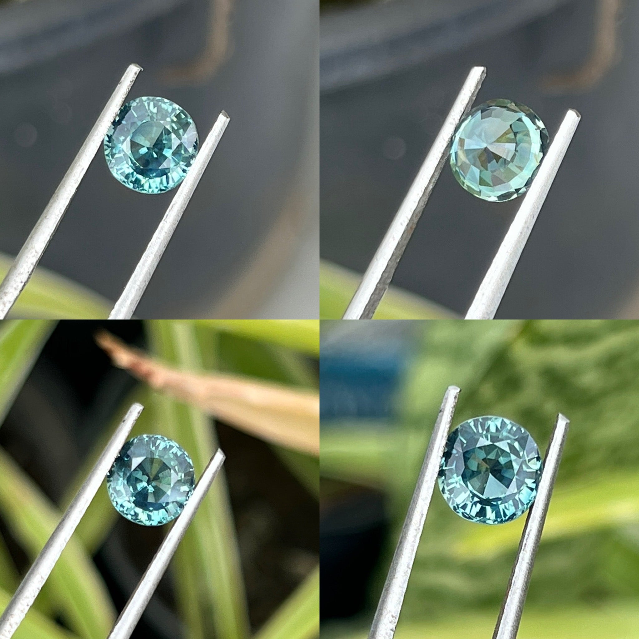 Natural Teal Sapphire 1.58 CT