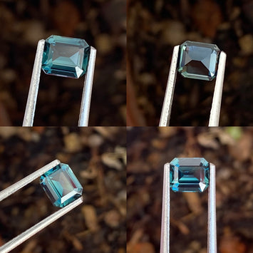Teal Sapphire 1.12 CT