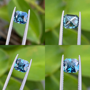 Teal Sapphire 1.58 CT