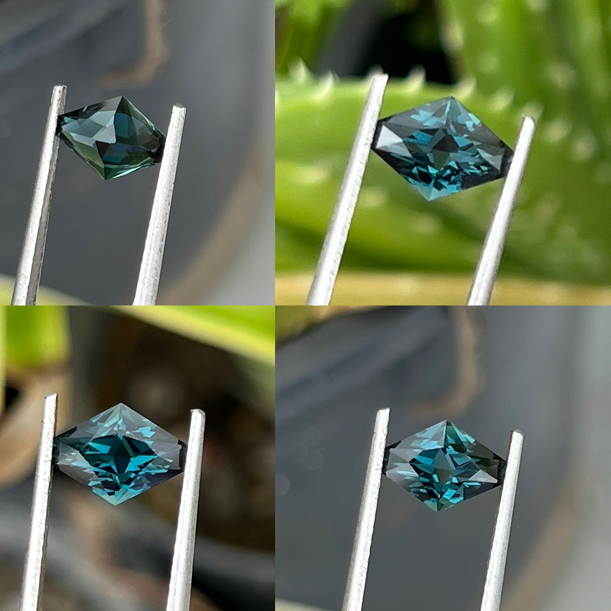 Natural Teal Sapphire 1.29 CT