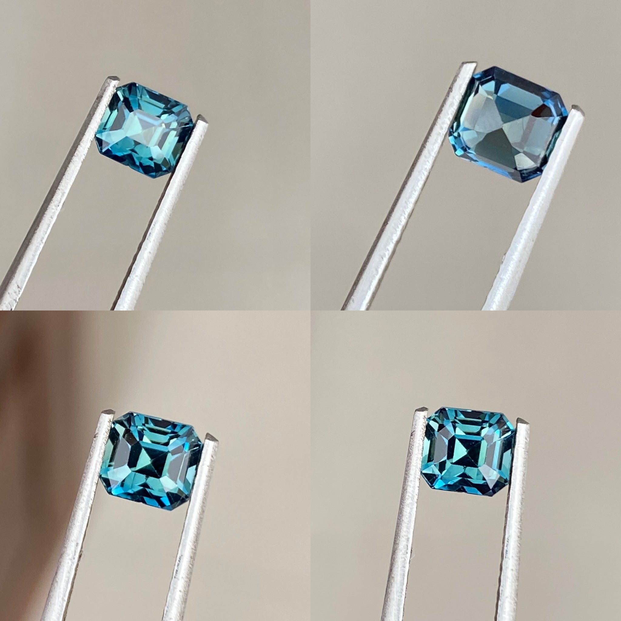 Teal Sapphire 1.22 CT