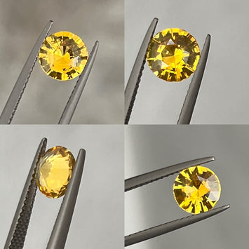 Yellow Sapphire 1.57 carats / 7.1 MM