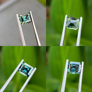 Australian Teal Sapphire 1.02 CT