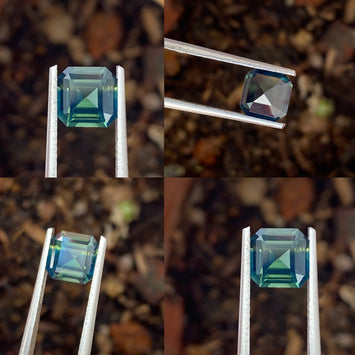 Teal Sapphire 1.71 CT